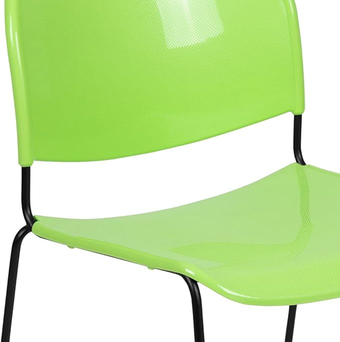 Flash Furniture HERCULES Series 5 Pack 880 lb. Capacity Green Ultra-Compact