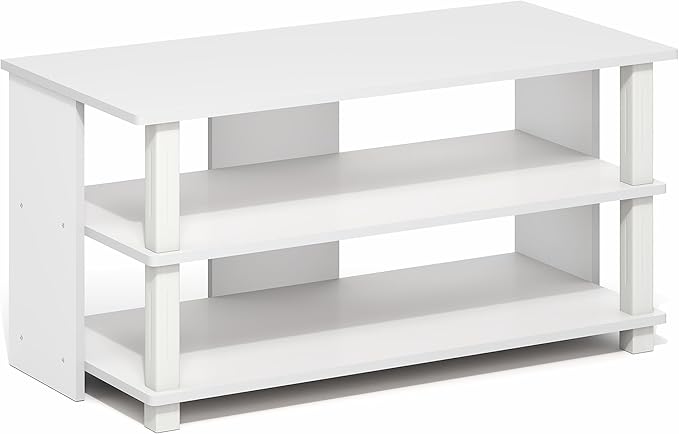 Furinno Sully TV Stand, 3-Tier Rectangular Entertainment Center