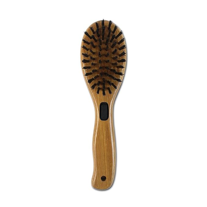 Alcott Bamboo Groom Oval Brush for Pets