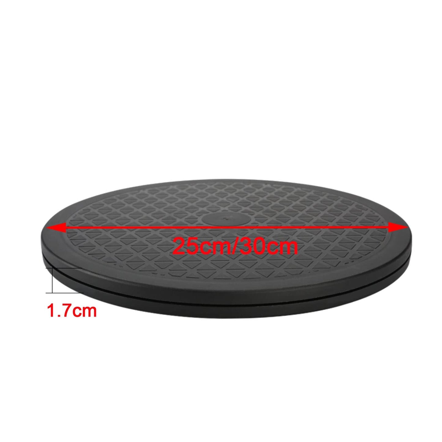 Lazy Susan Swivel Turntable, Swivel Stand Rotating Tray, 360 Degree Rotating Platform With Steel Ball Bearings, Flat Base Stand, For Flat Panel Monitor, TV, Painting, Display, Potted Plants (Size : 2