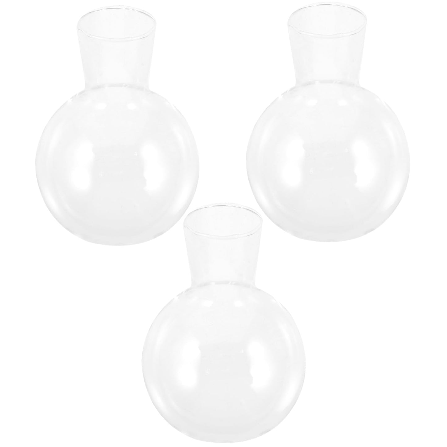 Abaodam Terrarium Plants Glass Planter Air Plant Terrarium Glass Vases for Centerpieces Bulb Vase