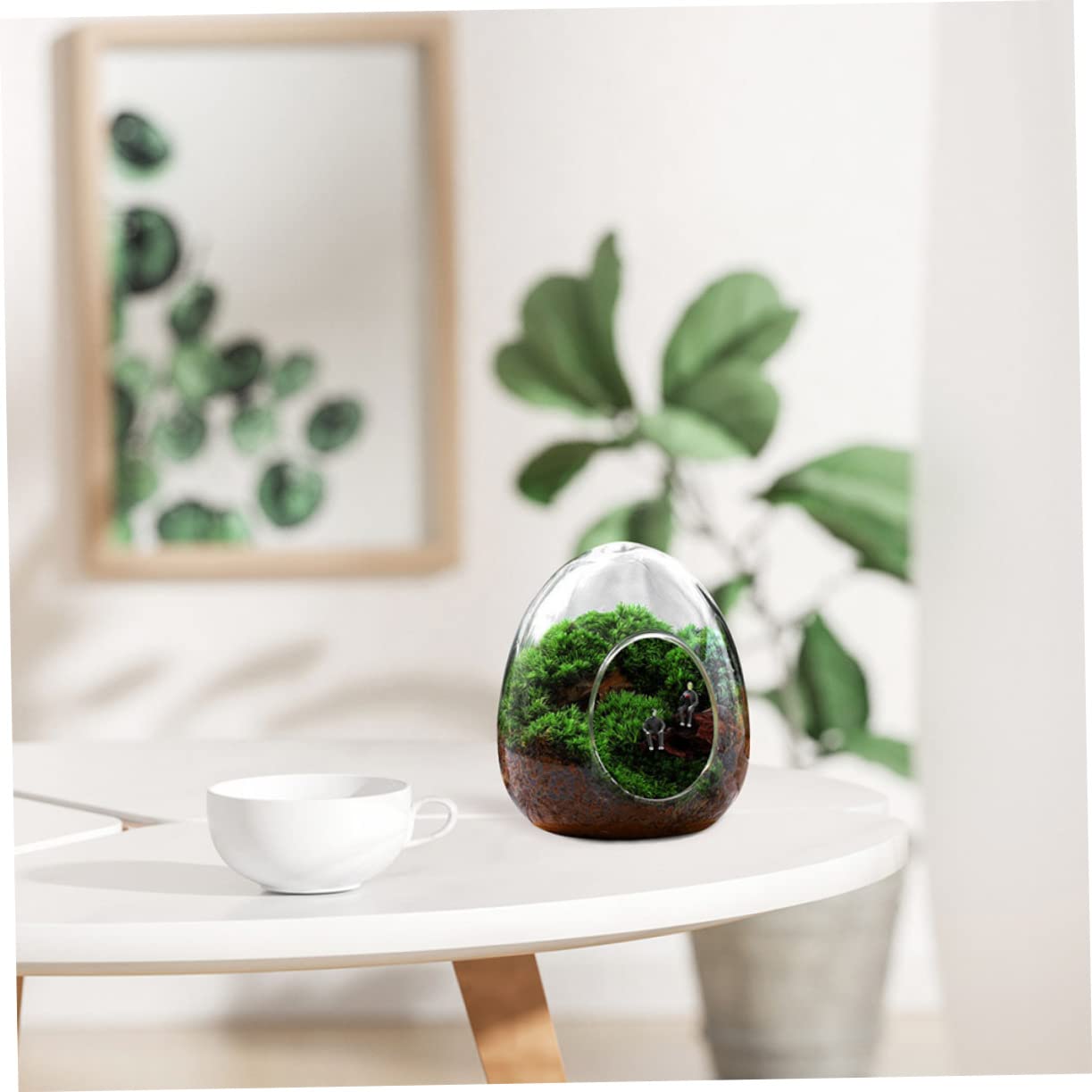 POPETPOP Glass Plant Propagation Station for Home Office Terrarium Supplies Eco Bottle