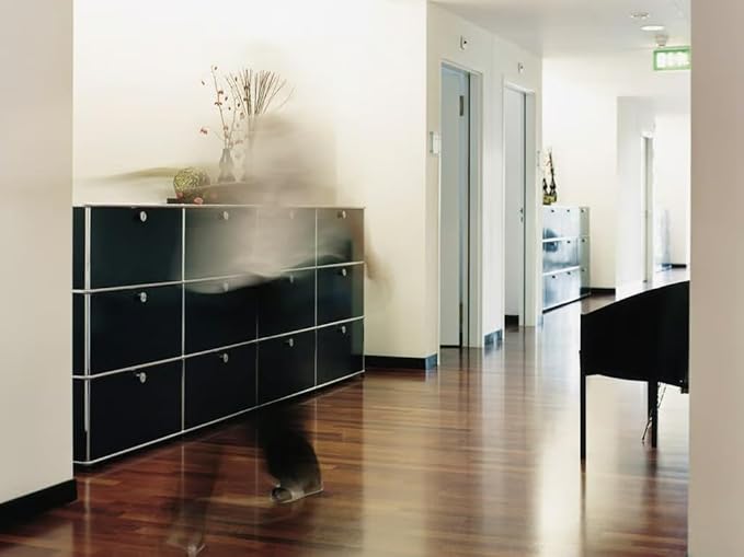 Modern Storage Cabinet Versatile Free-Standing Organizer