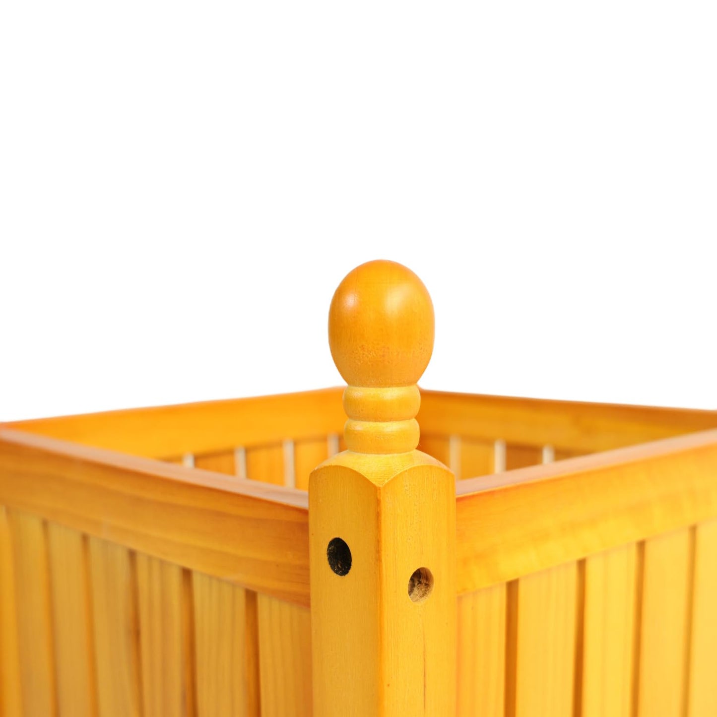 Wooden Flower and Herb Planter for Garden and Outdoor Use