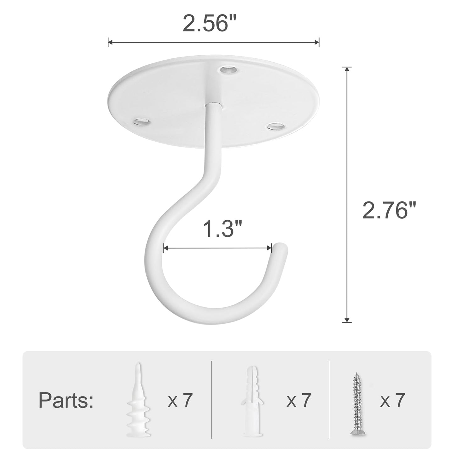 Mkono Ceramic Hanging Planter and Ceiling Hooks, Shallow 8 Inch and Deep 6 Inch for Indoor Outdoor Plants, Set of 2 Modern Plant Pot Geometric Porcelain Hanging Basket with Polyester Rope Hanger