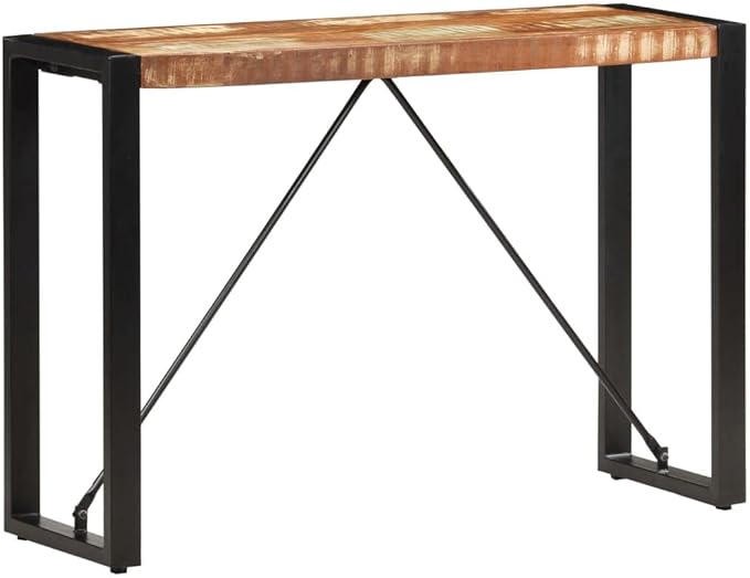 SKM Console Table 110x35x76 cm Solid Reclaimed Wood