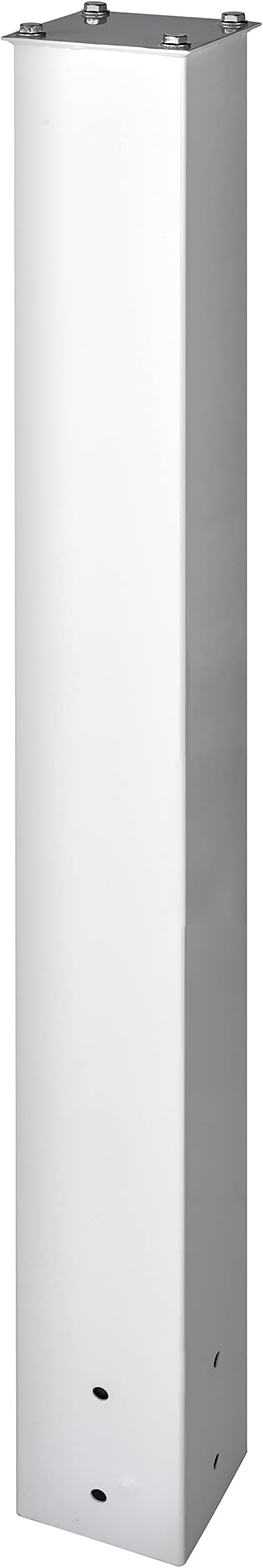 Mail Boss 7125 In-Ground Mounting Post, Alpine White Mailbox