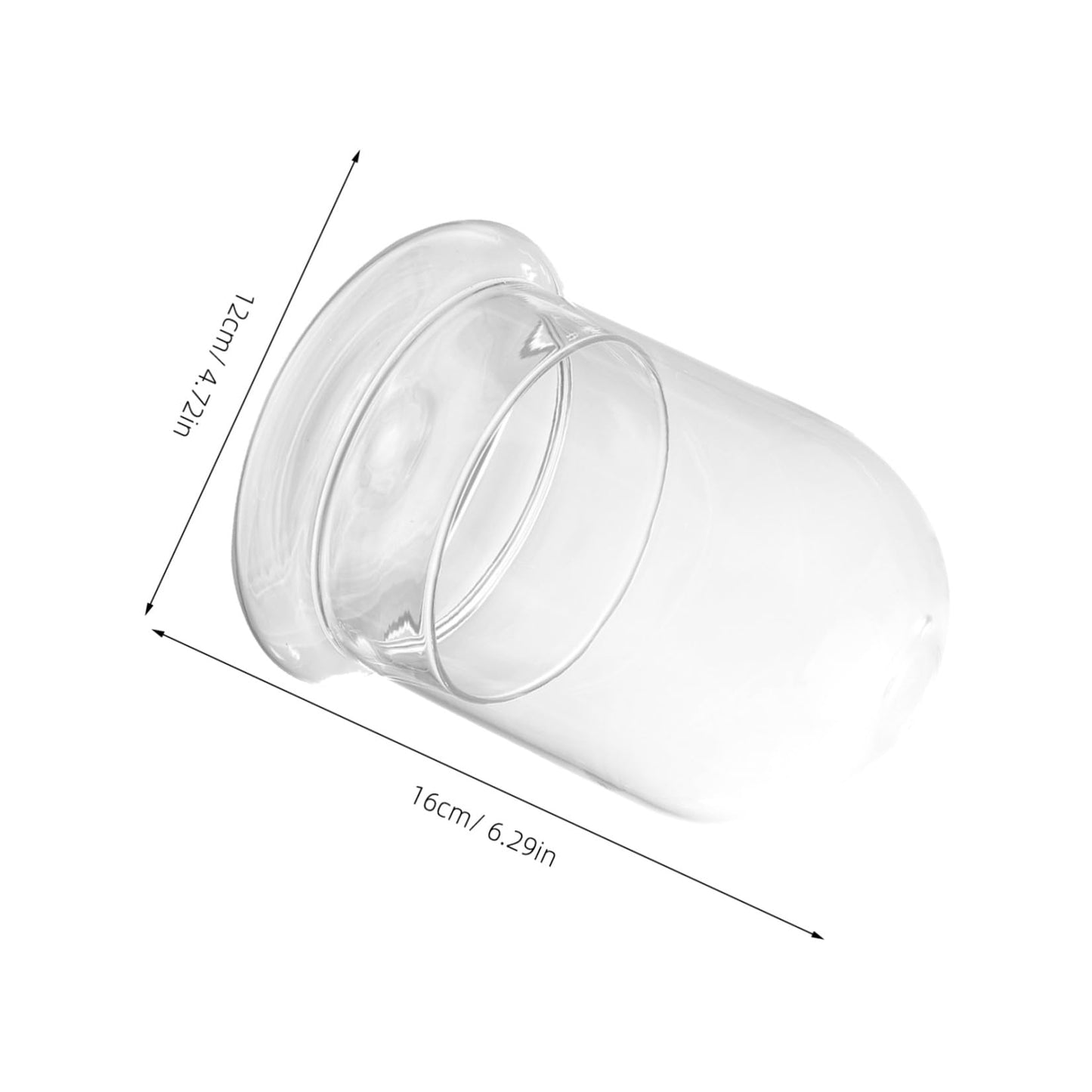 Alipis Mini Landscape Bottle Lid DIY Moss Eco Terrarium Glass Container for Home Decor Suitable for Succulent Plants and Micro Landscapes