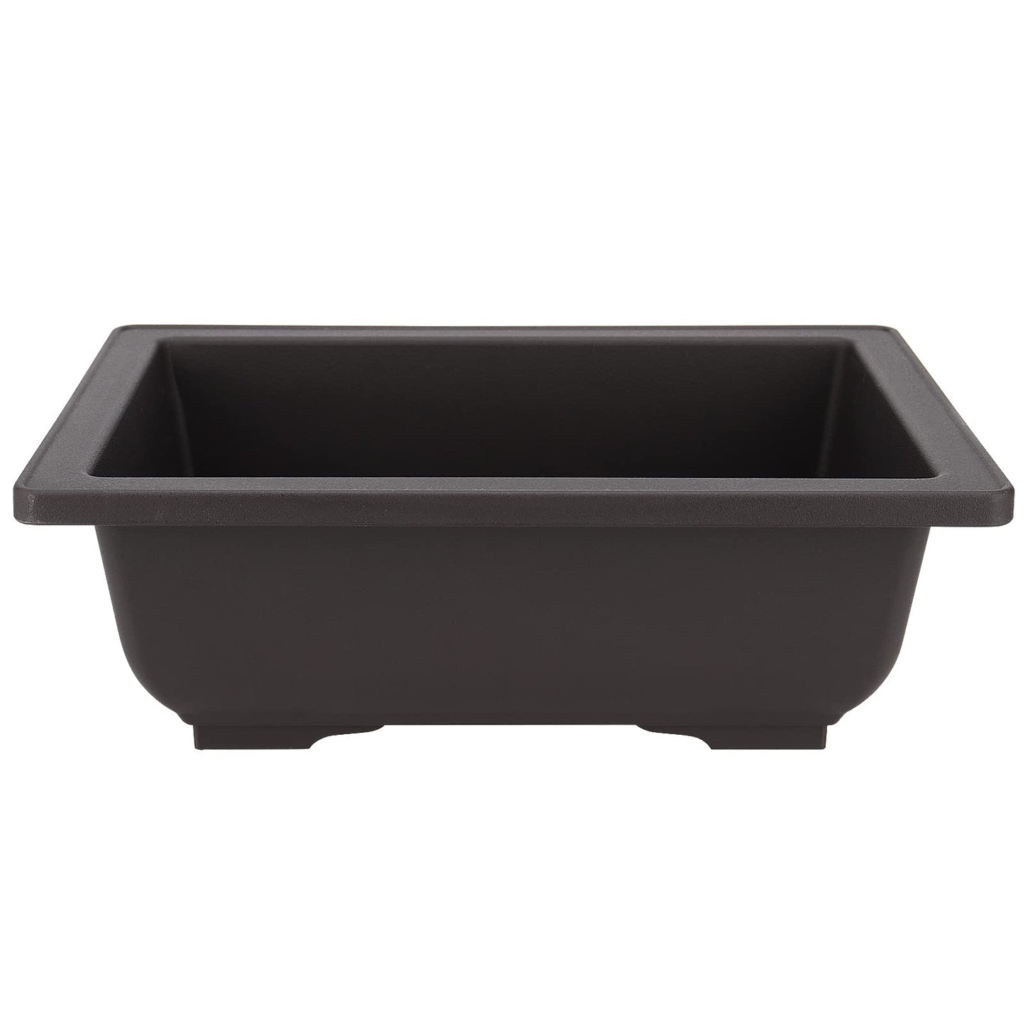 MANCHAP 24 PCS 6.5 Inch Plastic Bonsai Training Pots, Rectangular Bonsai Tree Planter Pot for Garden, Yard, Office, Home Decorative