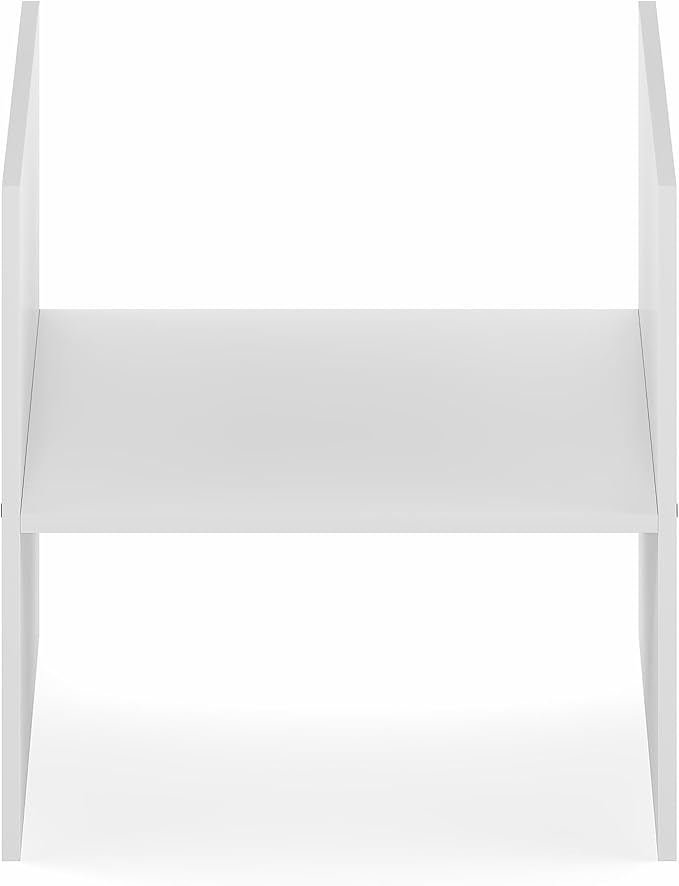 Furinno Cubicle Cube Insert, H-Shelf Cube Organizer, 2-Tier Shelf Accessory