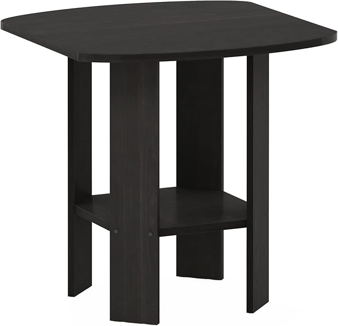 Furinno SIMPLE DESIGN Side Table, 2-Tier Modern End Table