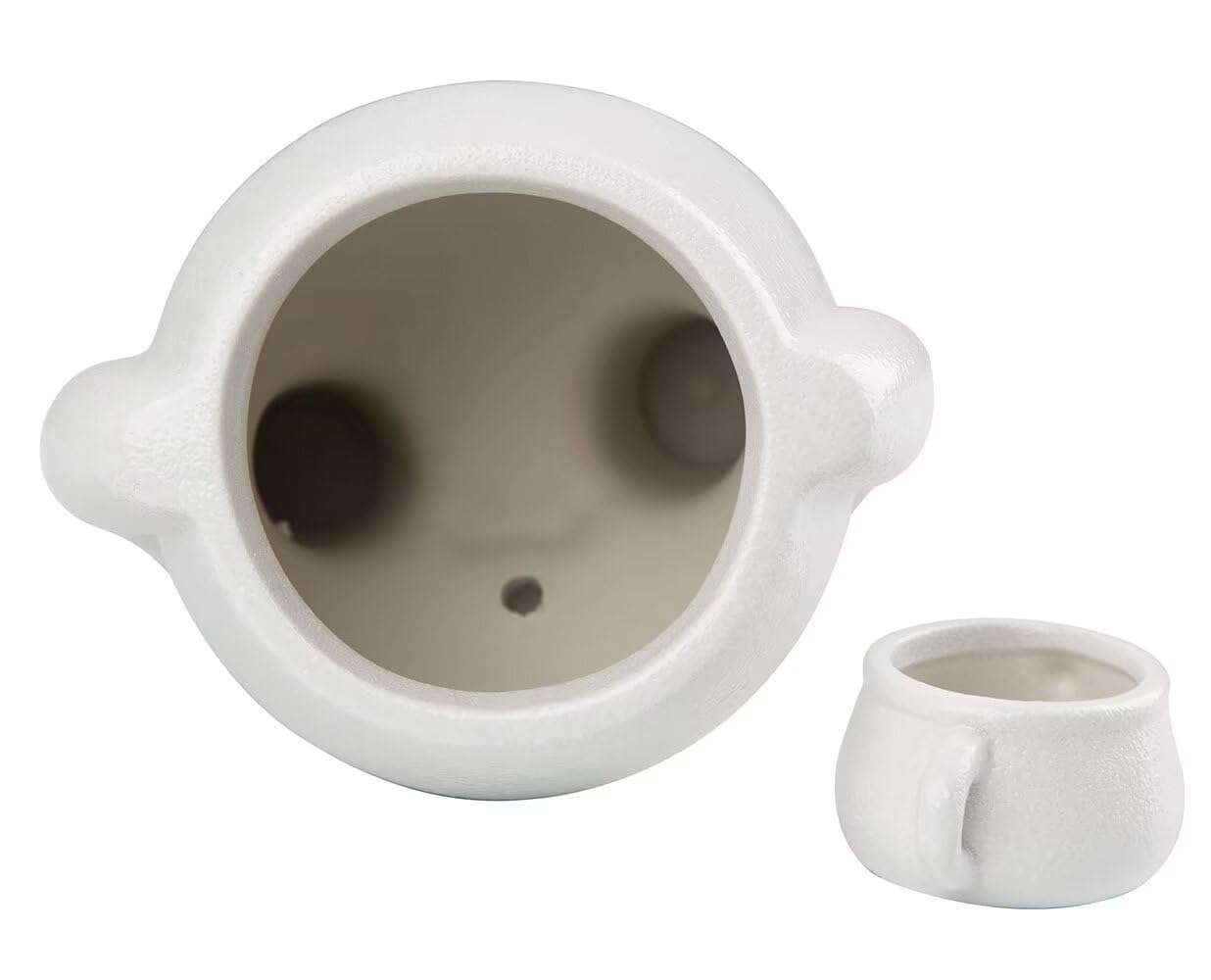 ZIGFRUIT Piss Pot Planter - Peeing Plant Pot, Funny Vase Home Decor (White)
