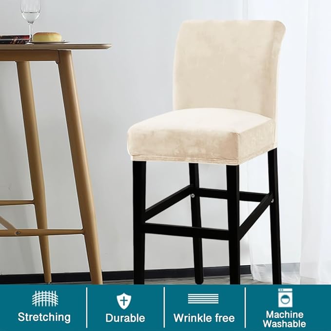 Turquoize Bar Stool Covers 4 Pack Bar Stool Covers