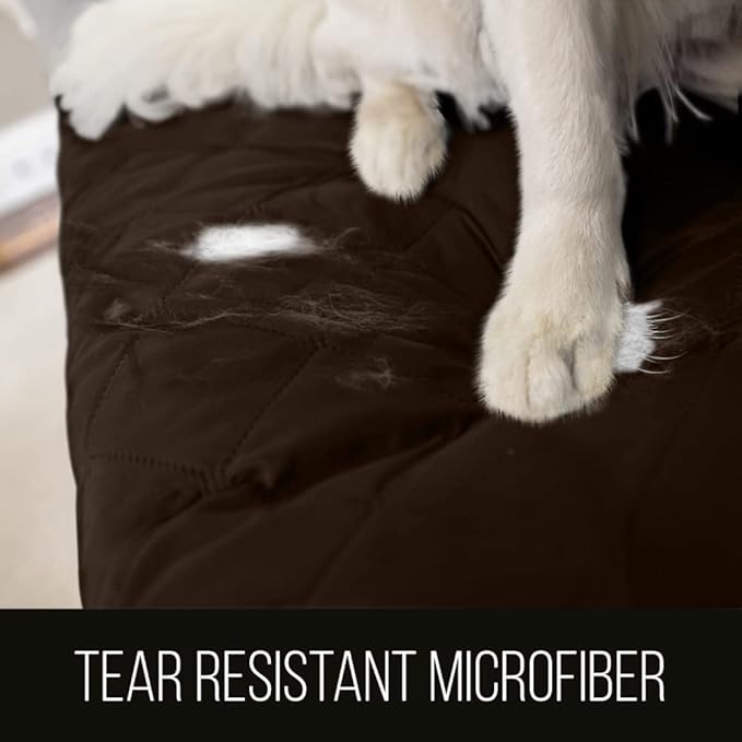 Sofa Shield® Couch Slip Covers for Dogs, Reversible Furniture Protector