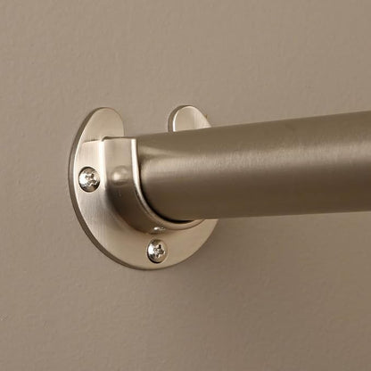 Knape & Vogt Closet Pro HD CD-0010-BN Heavy Duty Closet Pole Sockets, Brushed Nickel