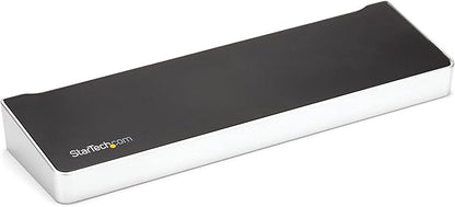 StarTech.com USB-C Triple Monitor Docking Station for MacBook Pro / Air M1 M2 M3 M4 & Windows, Universal 4K HDMI DP Dock, Thunderbolt Compatible, 60W Laptop Charging - TAA
