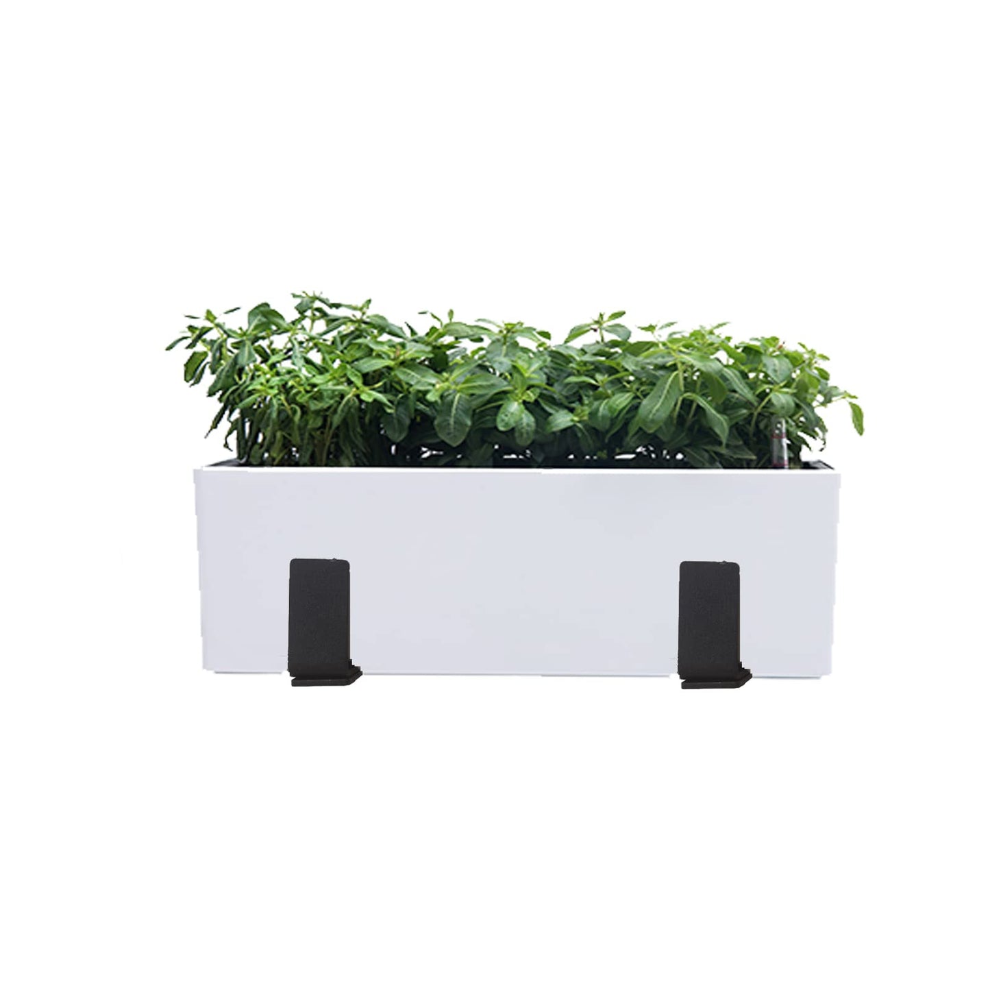 4-Pack Adjustable Planter Box Bracket,Flower Window Box Bracket,Planter Shelving with Adjustable Size The Width of The Bottom of The Planter Box