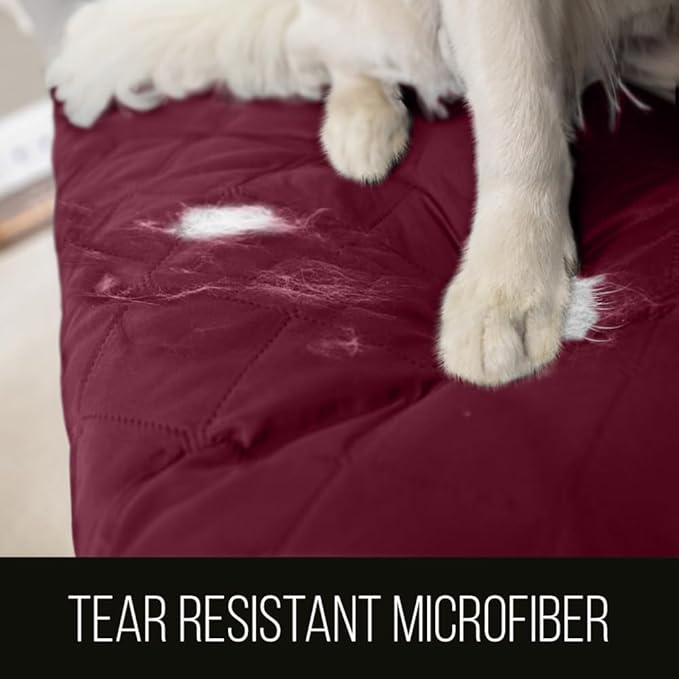Sofa Shield® Couch Slip Covers for Dogs, Reversible Furniture Protector