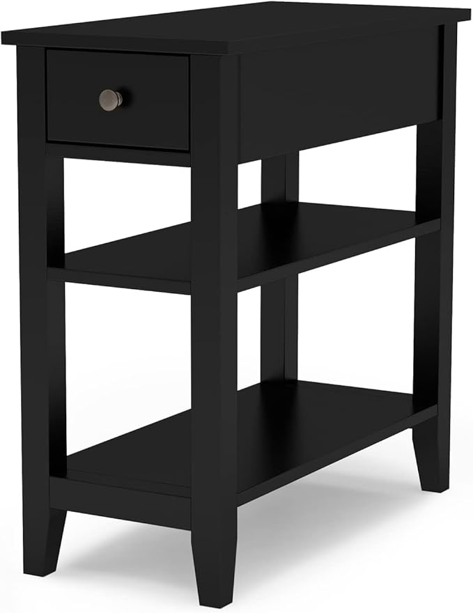 ChooChoo Side Table Living Room, Narrow End Table