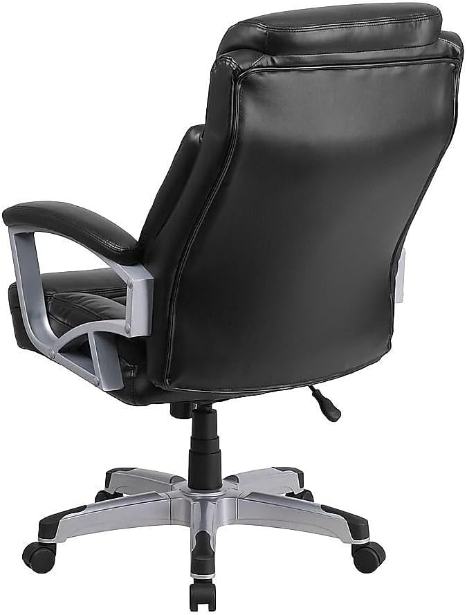 Flash Furniture HERCULES Series Big & Tall 500 lb. Rated Black LeatherSoft