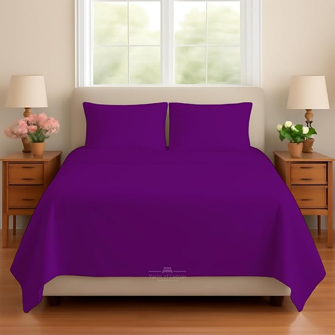 Sleeper Sofa Bed Sheet, 100% Cotton 400 Thread Count, 4 Piece Set, Deep Pocket