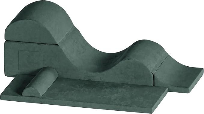 Convertible Yoga Chair for Adults, Ergonomic Foam Lounge