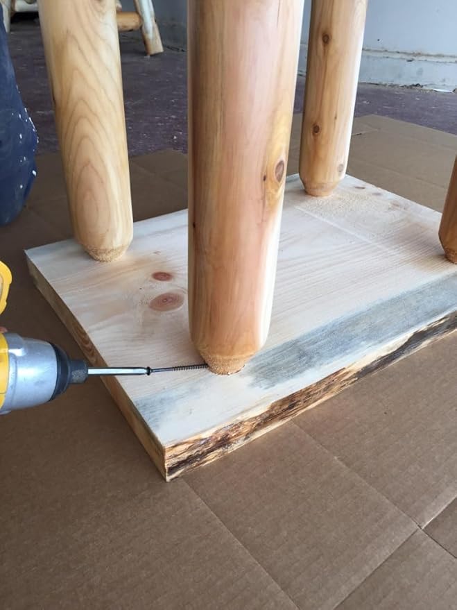 Live Edge Log Rustic Coffee Table