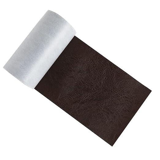 Leather Repair Tape Patch kit Retro Coffee Heavy Duty, 4x60 inch Self Adhesive