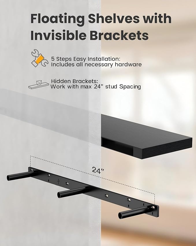 AMADA HOMEFURNISHING Floating Shelves, Wall Shelves