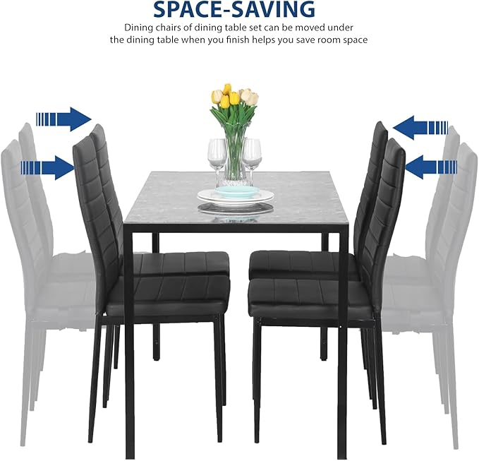 FDW Dining Table Set Dining Room Table Set