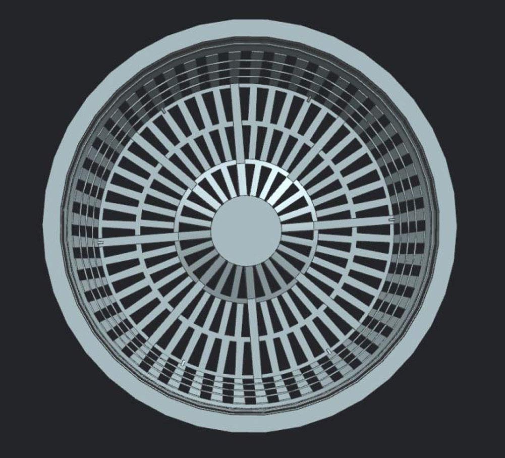 HORTIPOTS Net Pot 6 Inch Raised Center Bottom Mesh Sided with Free Reflective Lids Pack of 10