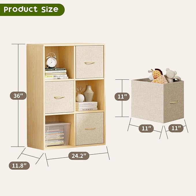 EXPERLAM 6 Cube Storage Organizer