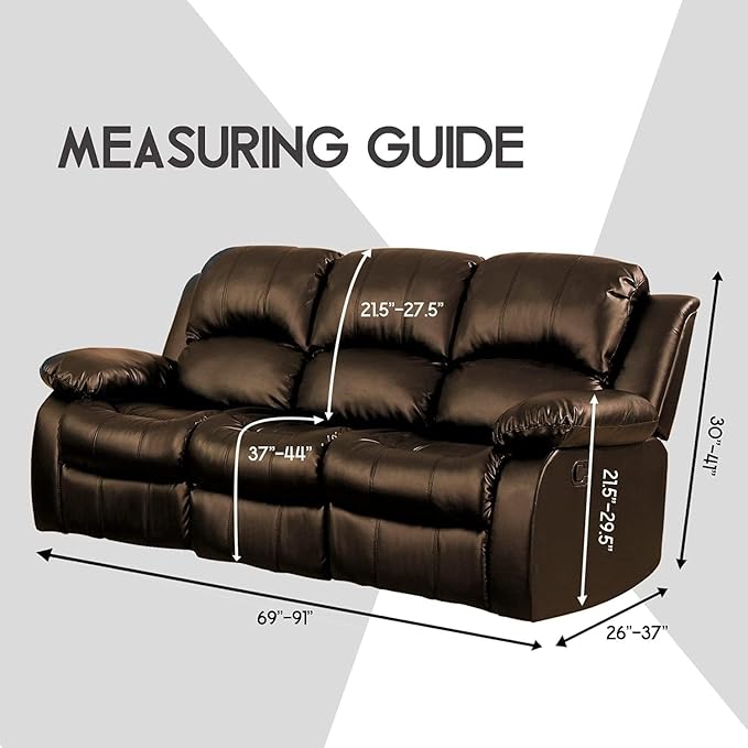 ULTICOR 8-Pieces Recliner Sofa Covers, Yarn Dyed Stretch Reclining Couch Covers