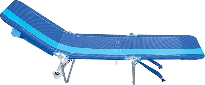 Rio Beach Portable Lay Flat Folding Backpack Beach Lounge Chair
