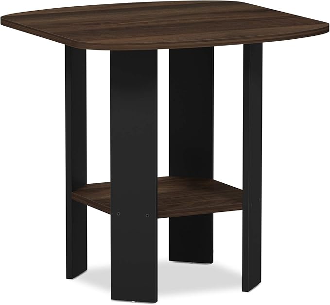 Furinno SIMPLE DESIGN Side Table, 2-Tier Modern End Table