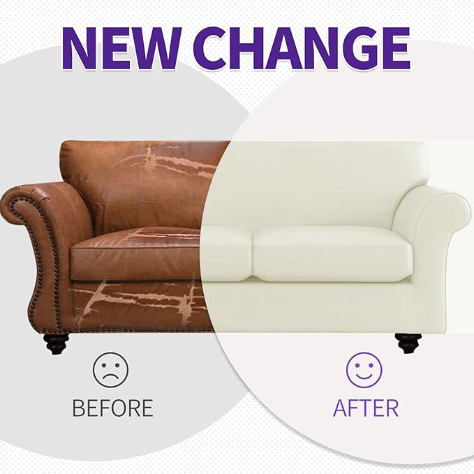 ZNSAYOTX 3 Piece Loveseat Covers