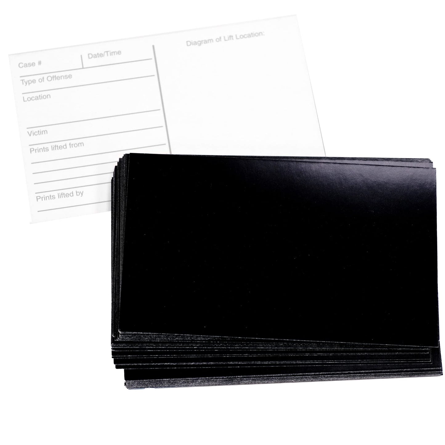 Classroom Fingerprint Kit - Serves 4 Work Groups of Students - Lift at Least 100 Fingerprints (White)