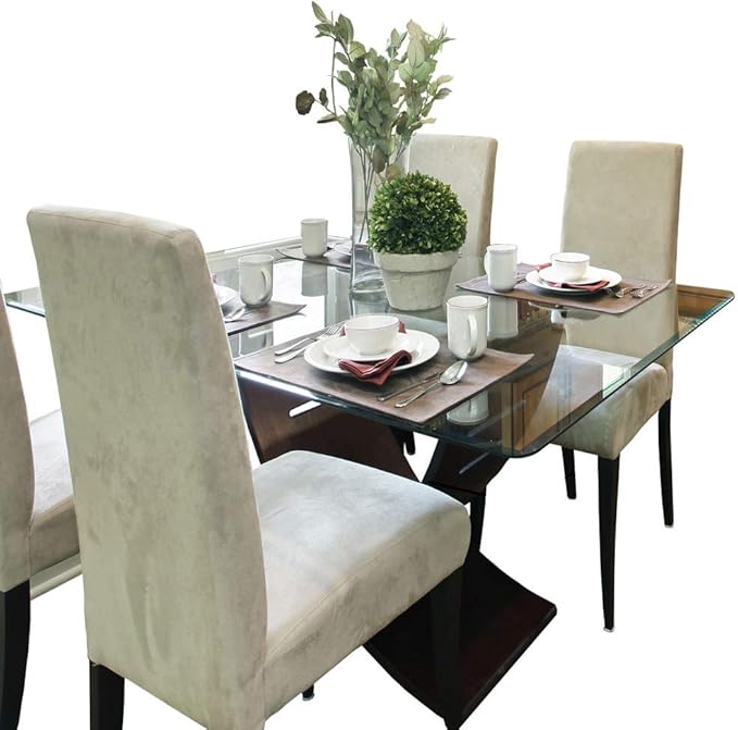 Dulles Glass 42 inch Square Glass Table Top