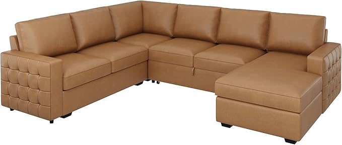 HONBAY Sleeper Sectional Couch