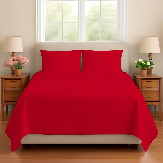 Sleeper Sofa Bed Sheet, 100% Cotton 400 Thread Count, 4 Piece Set, Deep Pocket