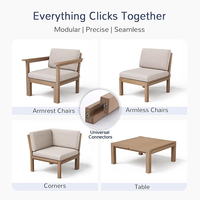 Stoog Modular Armless Chair