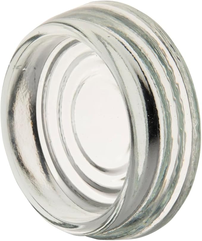 Heavy-Duty Clear Glass Coasters – Floor Protectors
