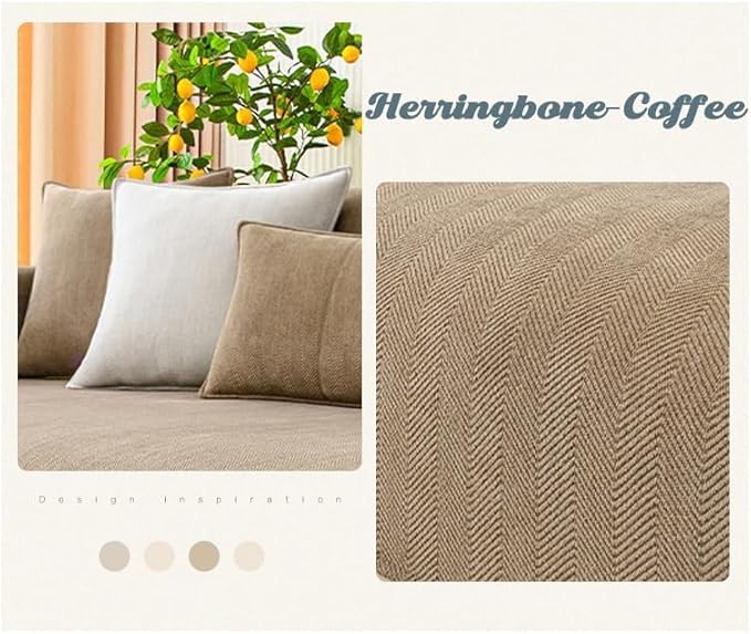 Funny Fuzzy Couch Cover, Chenille Couch Furniture Protector, Funny Fuzzy Couch