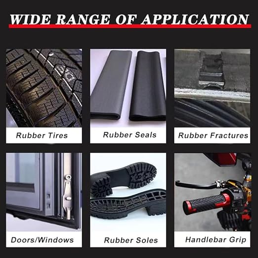 Rubber Glue, 100g Super Glue for Rubber, RC Tires, Shoe Soles, Rubber Adhesive