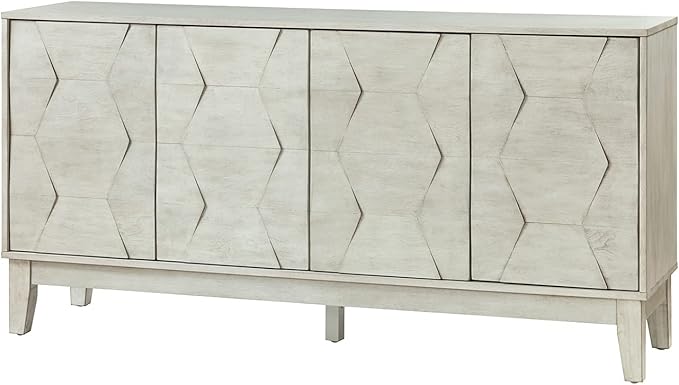 HULALA HOME Mid Century Sideboard Buffet Cabinet