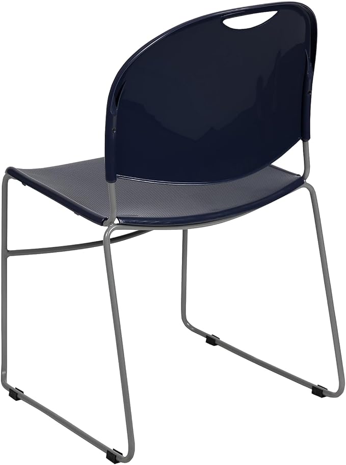 Flash Furniture HERCULES Series 5 Pack 880 lb. Capacity Navy Ultra-Compact