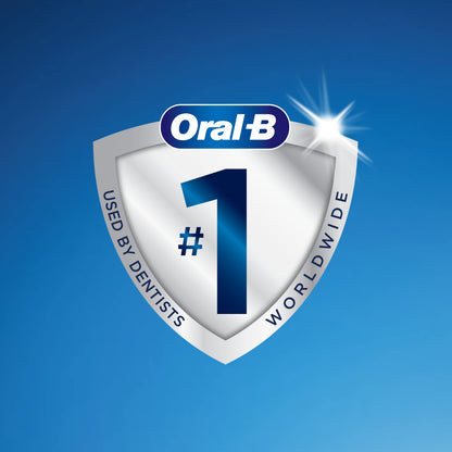 Oral-B Pro 100 Charcoal, Battery Powered Electric Toothbrush, Black