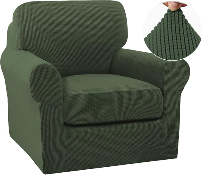 Turquoize 2 Piece Chair Covers Chair Slipcovers