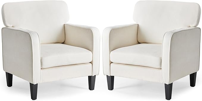 DUMOS Modern Accent Chairs for Living Room, Corner Chairs for Adults, Reading