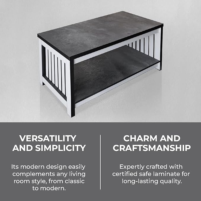 Transformer Furniture’s Rectangular Coffee Table